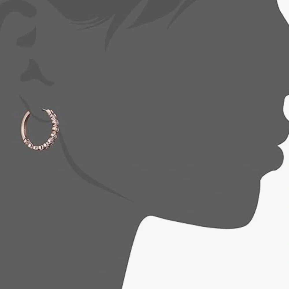 New Kate Spade New York Full Circle‎ Huggie Hoop Earrings